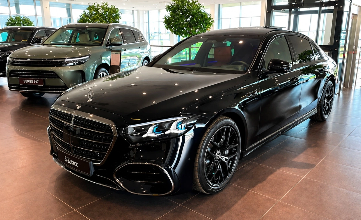 В Россию привезли обновленный Mercedes S-Class  